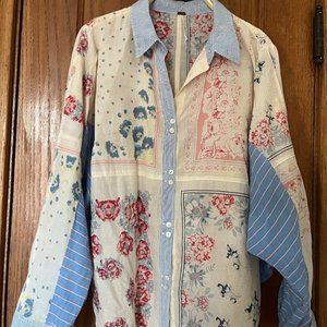 free people Women's button up